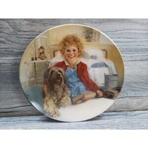 Edwin Knowles 1st Issue Annie Collector's Plate